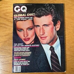 Vintage GQ Magazine September 1979 Global Chic Fall Fashion Milan Sportswear 70s